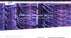 Desktop Screenshot of ecsgmbh.com